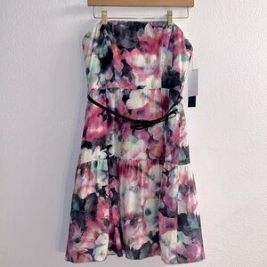 New Cynthia Steffe Bright Pink Strapless Dress Size 8